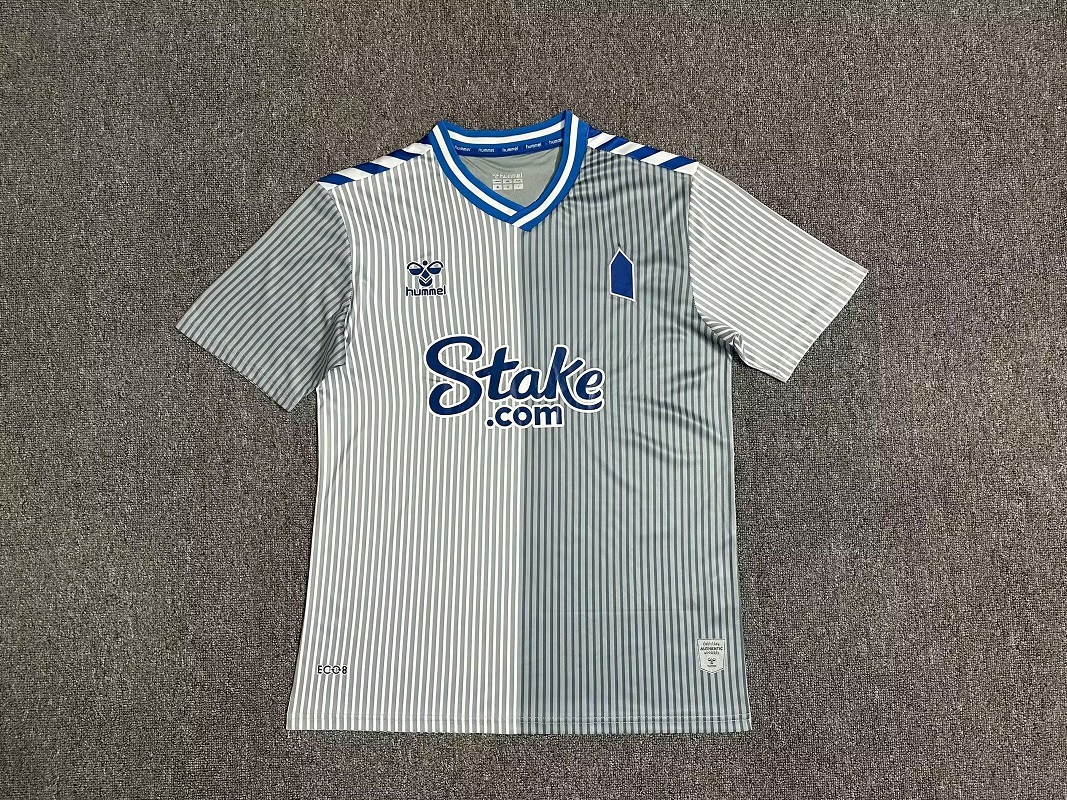 AAA Quality Everton 23/24 Third White/Grey Soccer Jersey